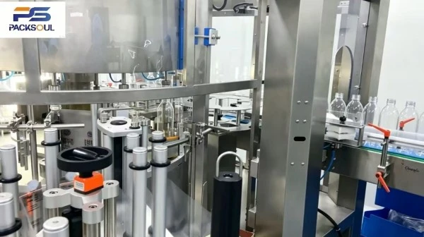 Rotary Self Adhesive Labeling Machine For Round Bottles