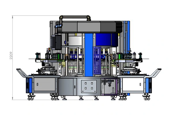 750ml Shampoo Flat Bottle Labeling Machine