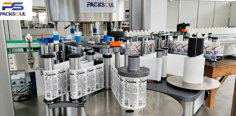 Shampoo Bottle Self Adhesive Labeling Machine